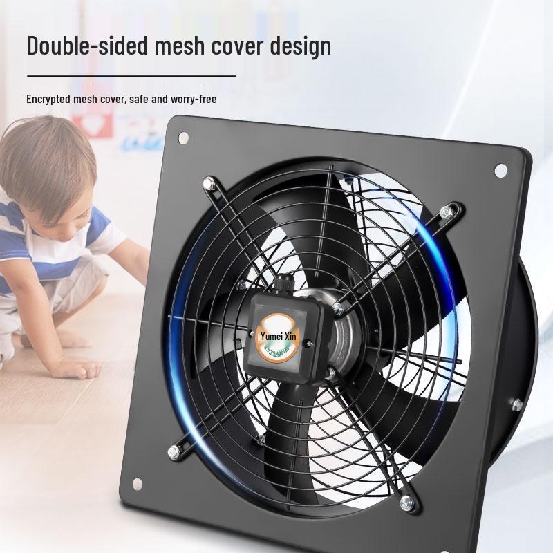 Low Noise 220V Industrial External Rotor Axial Fan for Ventilation and Kitchen Range Hoods