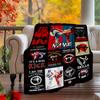 Taekwondo Arts And Skills Poster Design Personalized Outdoor Blanket Customize Your Name Durable Comfort Great For Picnics Outdoor Travel And Camping