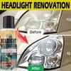 Headlight Restoration Paste-Repairs Oxidation,Yellowing,and Hazing | Improves Clarity and Brightness | Easy-to-Use Polishing Kit