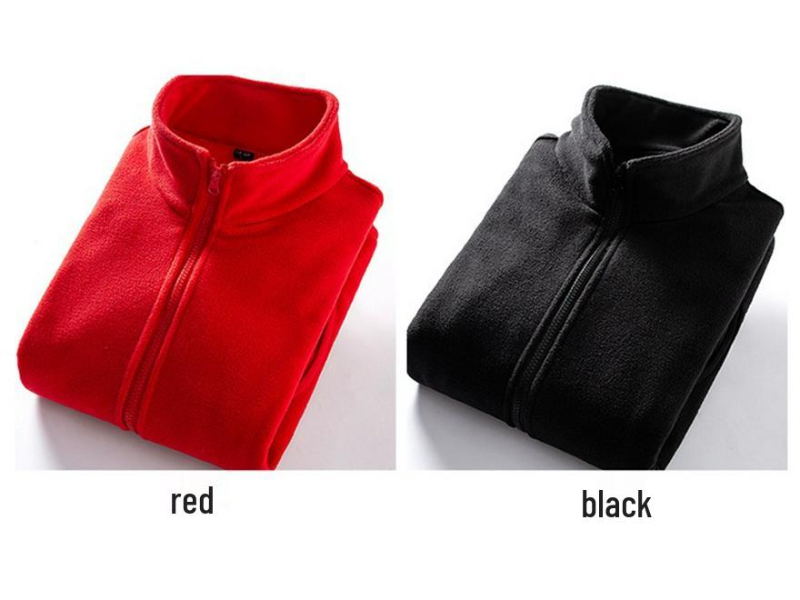 Men's Fleece Sherpa Hoodie Jacket - Double-sided, Thickened, Windproof for Autumn and Winter
