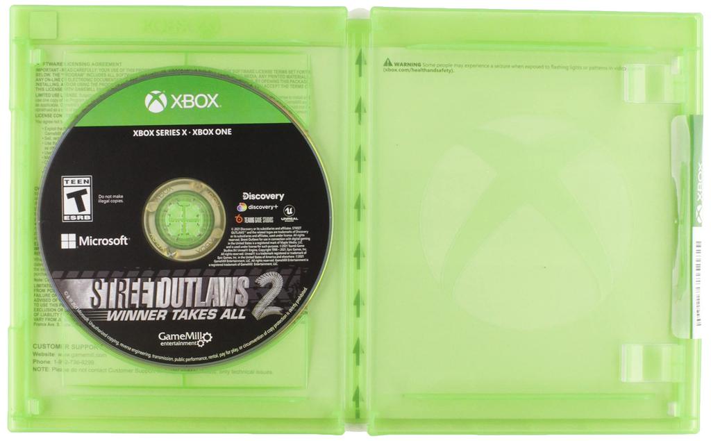 Street Outlaws Winner Takes All North Xbox One 2 (Imported Version America) -