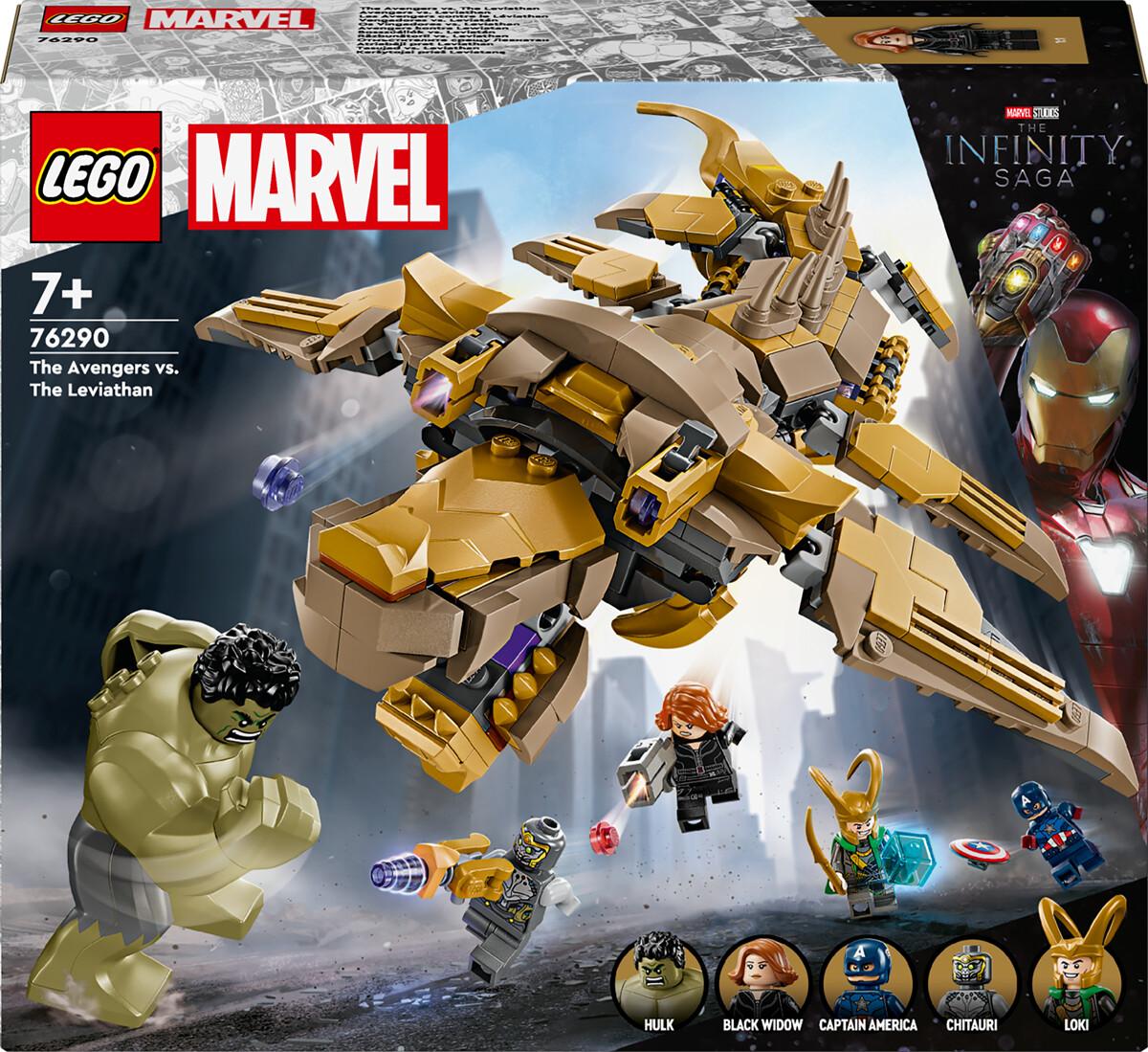 

LEGO конструктор Космический корабль Marvel – Мстители против Левиафана (76290)