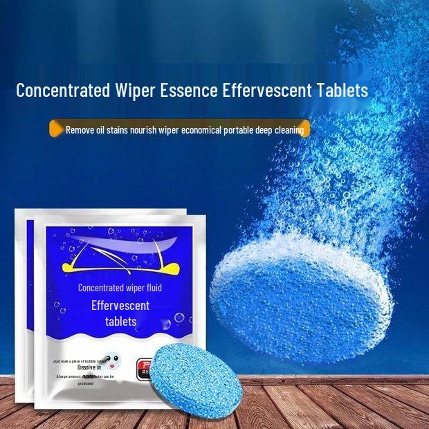 New Arrival: 50-Pack Car Glass Effervescent Windshield Washer Tablets