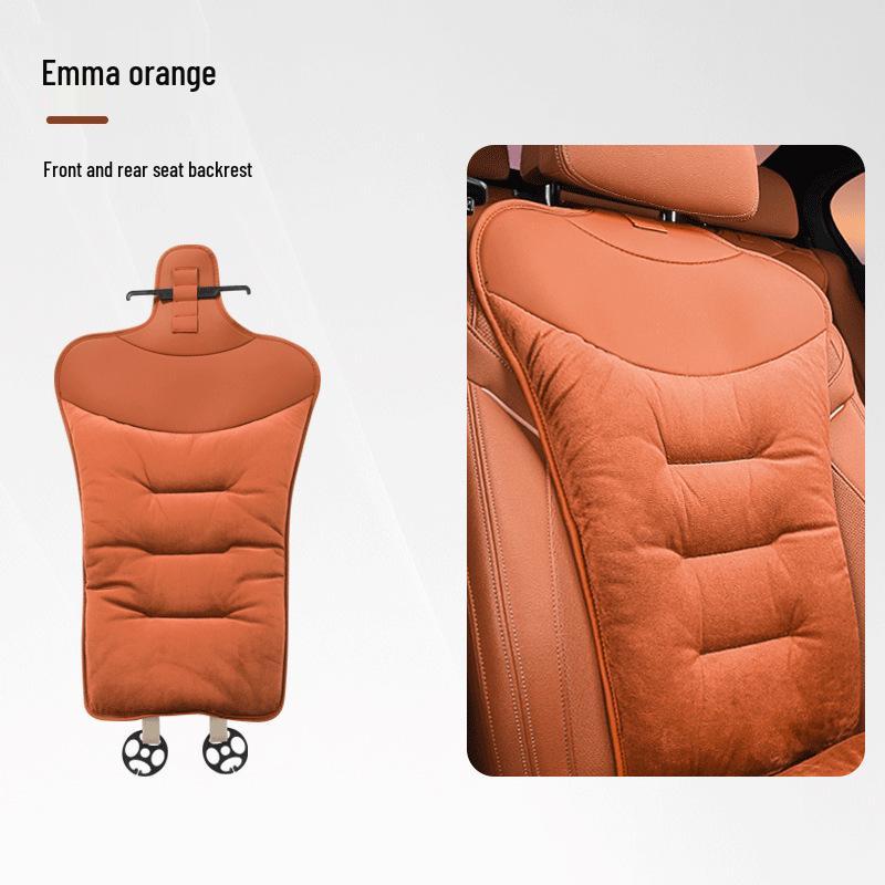 Winter Flannel Car Seat Cushions - Thick, Warm, Front & Rear Options