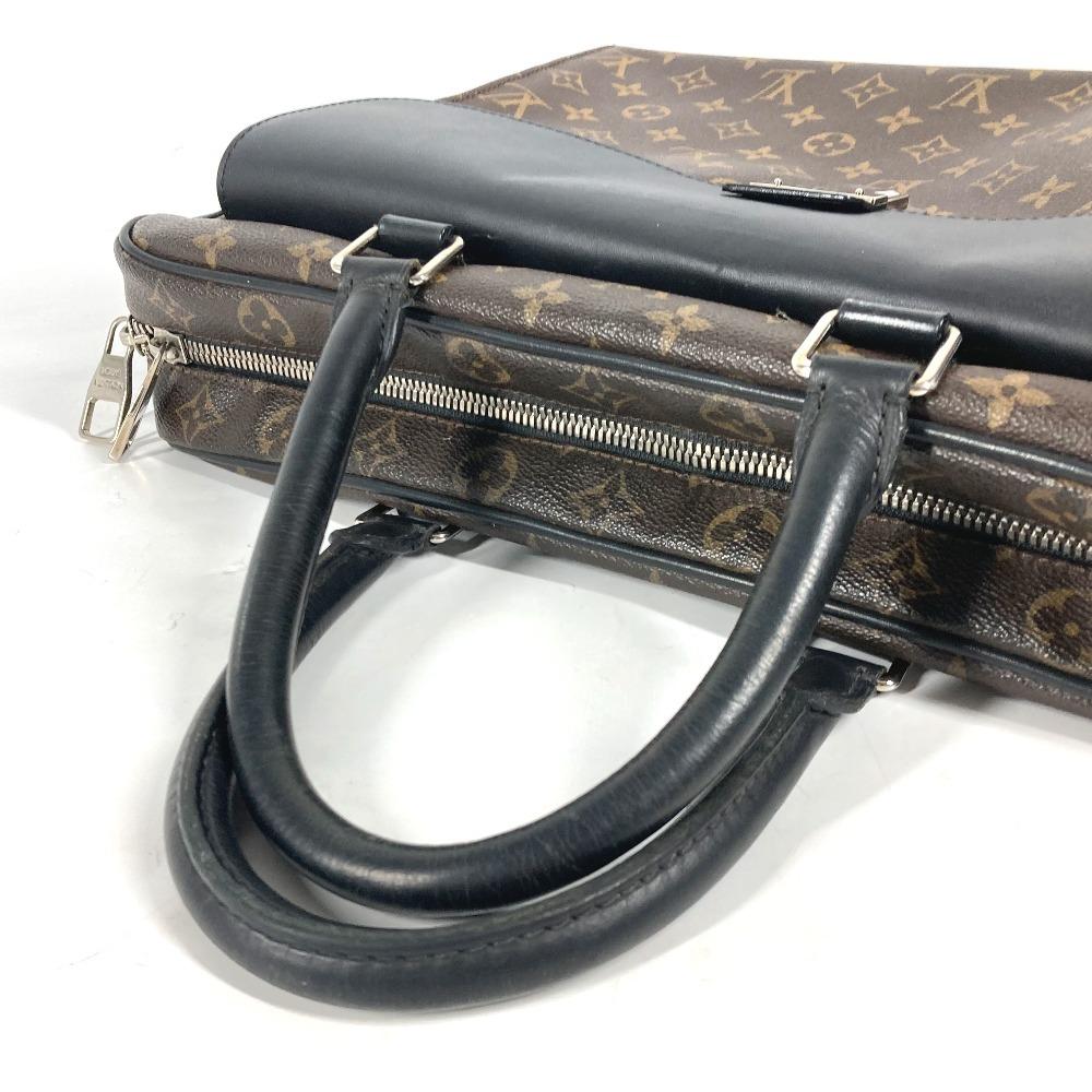 Louis Vuitton M56719 MonogramMacassar Weiche Aktentasche 2WEGE Handtasche Dokumententasche