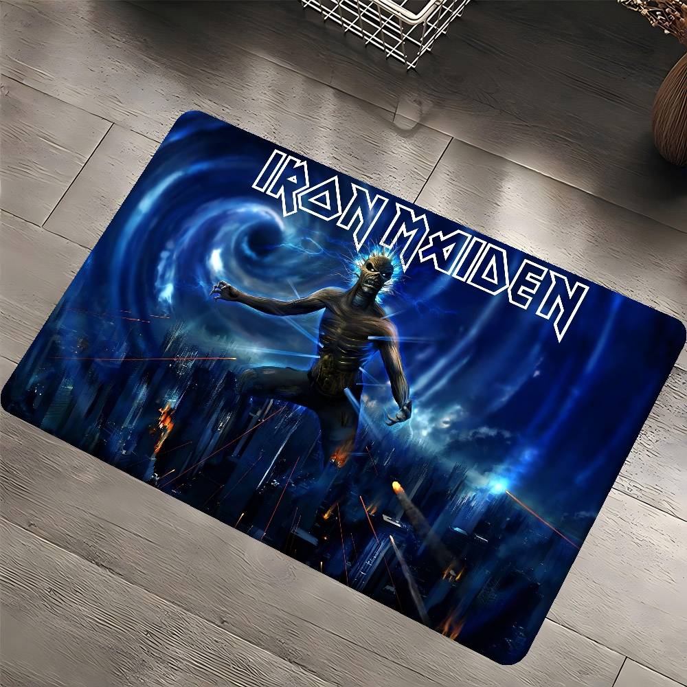 

I-iron Maiden Room Mats Anti-slip Absorb Water Long Strip Cushion Bedroon Mat Household Carpets 80x120 cm