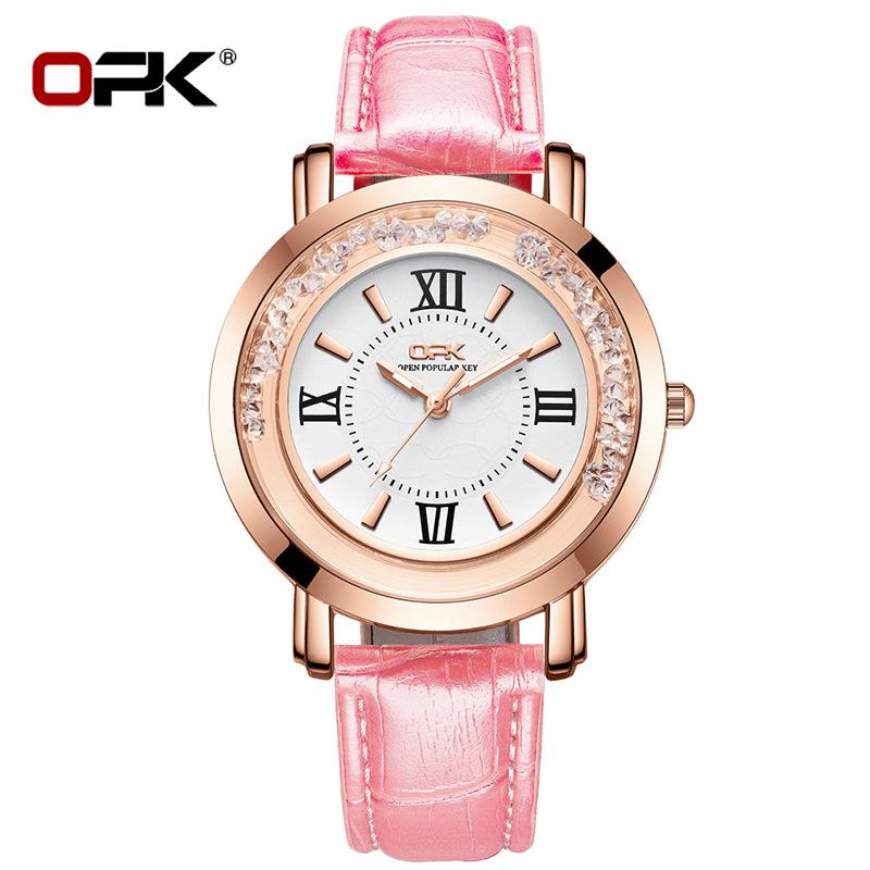 OPK Brand 8611 Watch Night Light Quartz Watch Women Watch