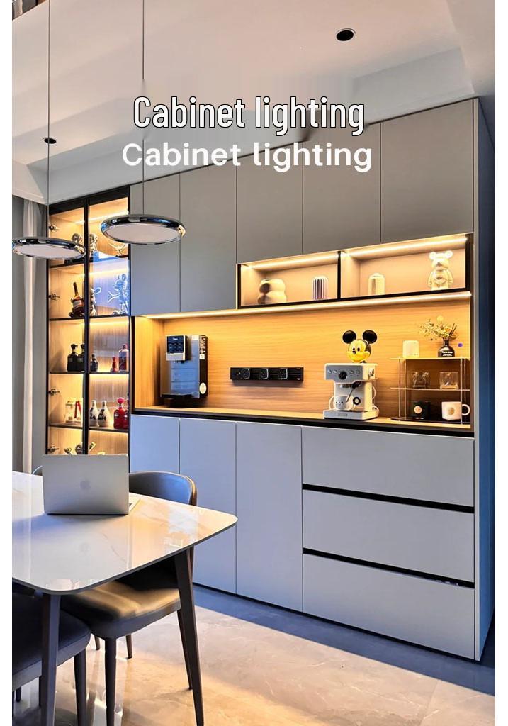 Smart Touch COB LED Strip with Hand Sweep Sensor for Cabinets