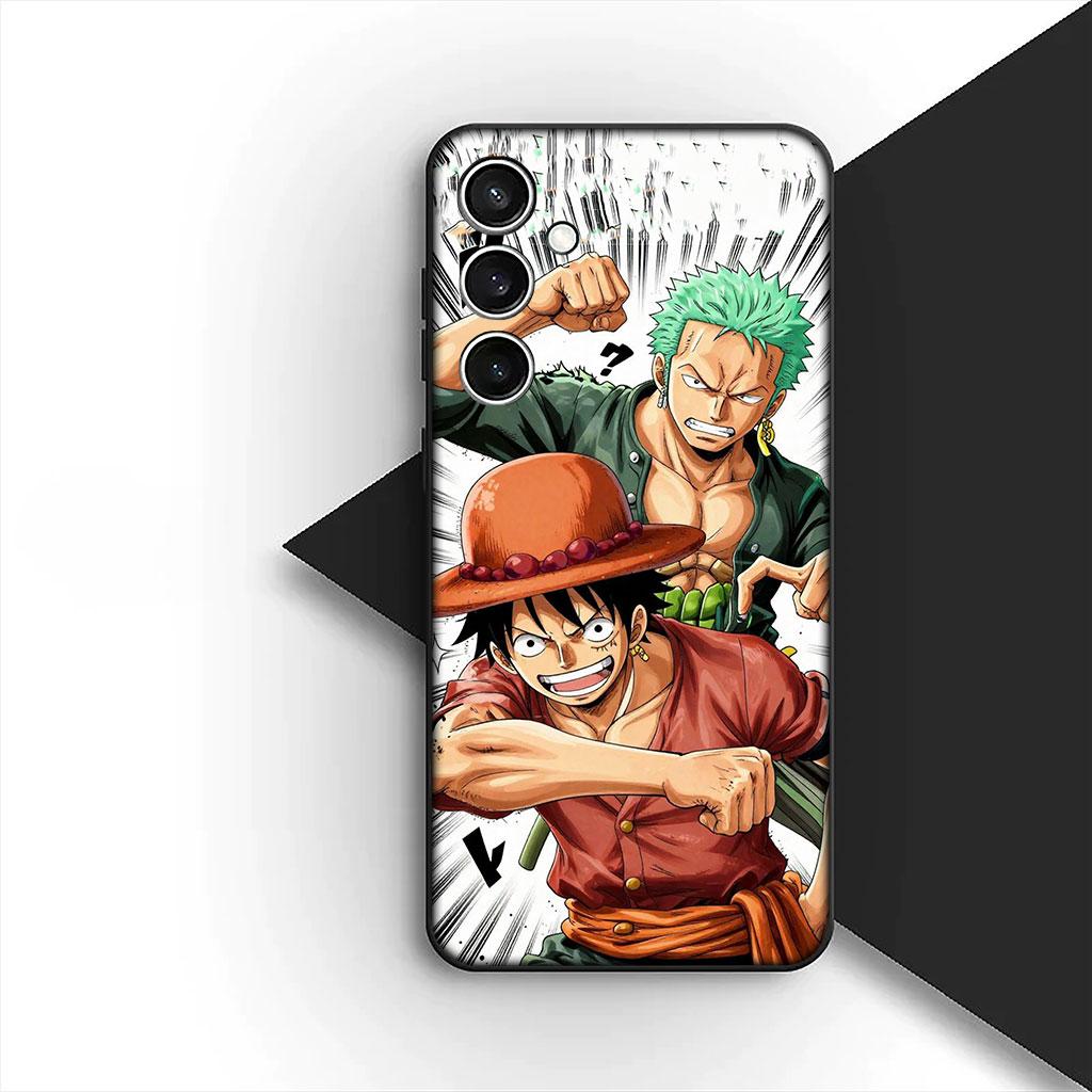 Sanji One Pieces Luffy Roronoa Zoro Phone Cover Case for OPPO A18 A16 A80 A40 A17 A15 A38 A78 A79 A54 A57 A58 A60 4G 5G Casing
