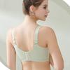Gather Bra Women's Thin Plus Size Bra No Steel Ring Adjustable Breast Collection Bra