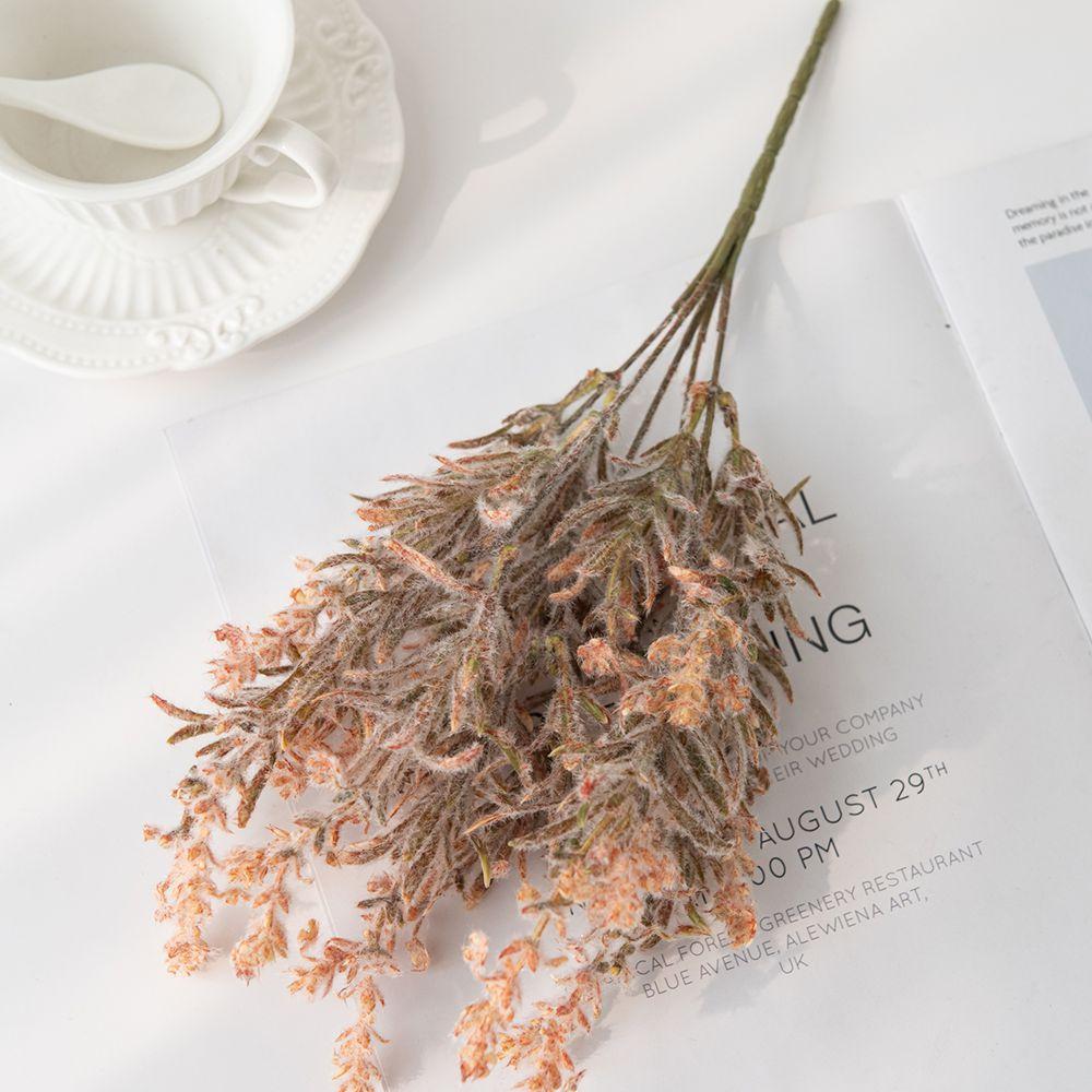 Artificial Flowers Plants Plush Lavender Bouquets Home Vases Gardens DIY Gifts Flower Garland Materials Wedding Bridal Bouquets