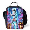 Cartoon FORTNITE Insulated Cooler Lunch Bag Cute Portable Lightweight Picnic Bag for Boys & Girls Age 5-10 Kids Daily Food Bag