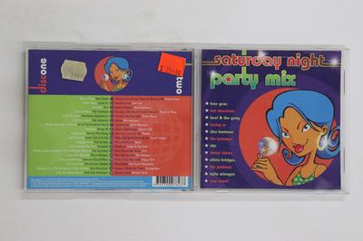 CD VARIOUS - Saturday Night Party Mix 4987492 SONY 2001 Australia Soul/Funk Used