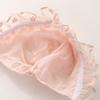 2026 Baby Girl Lace Bowknot Sun Hat - Spring & Summer Flower Trim Princess Hat for Infants