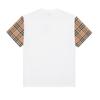 Final Sale Vintage Check-sleeve T-shirt 80427161