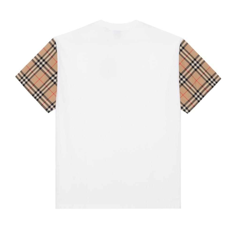 Final Sale Vintage Check-sleeve T-shirt 80427161