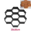 DIY Caminho Maker Moldes de Pavimentação Pedra Tijolo Concreto Molde Concreto Cimento Caminhada Jardim Caminho Pavimentação Pavimentação Pavimentação Pátio Moldes Reutilizáveis Paviment
