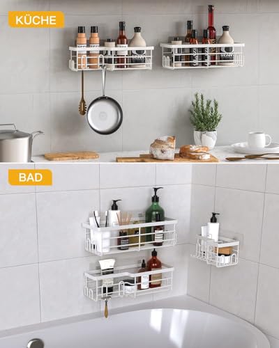 Uamector Bathroom Rack, Bathroom Basket, Bathroom Storage Rack