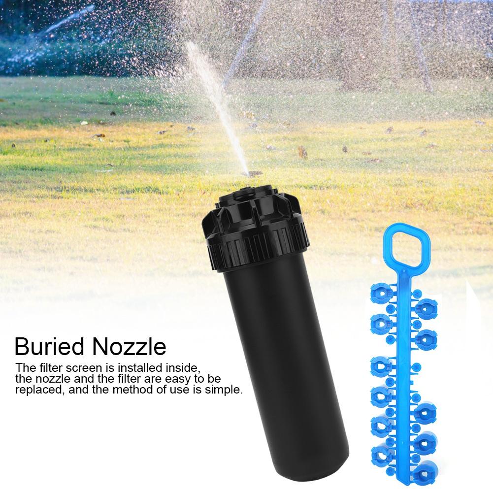 Garden Irrigation Tool Buried Rotating Nozzle Spray Sprinkler Female Thread G3Celsius4