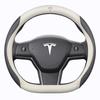 38cm Car Steering Wheel Cover for Model 3 S Y Model X Roadster 2019-2025 Auto Interior Steering Wheel Accessories