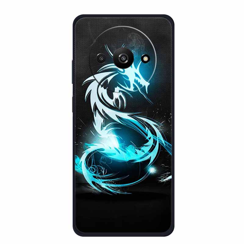 Phone Case For Xiaomi Poco C61 Back Cover Case PocoC61 Black Silicone Soft Funda Para For Xiaomi Poco C61 Case C 61 6.71" Coque