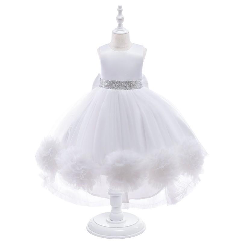 Girls Princess Tulle Dress Kids Formal Party Gown 6th Day Performance