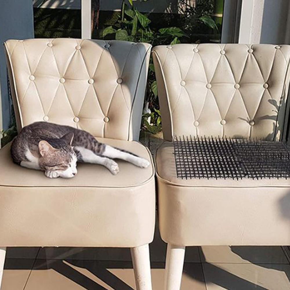 Dog Cat Scat Mat Animal Deterrent Repellent Plastic Scarer-Spike Tool Outdoor Anti Cat Mat for Household Garden Tools