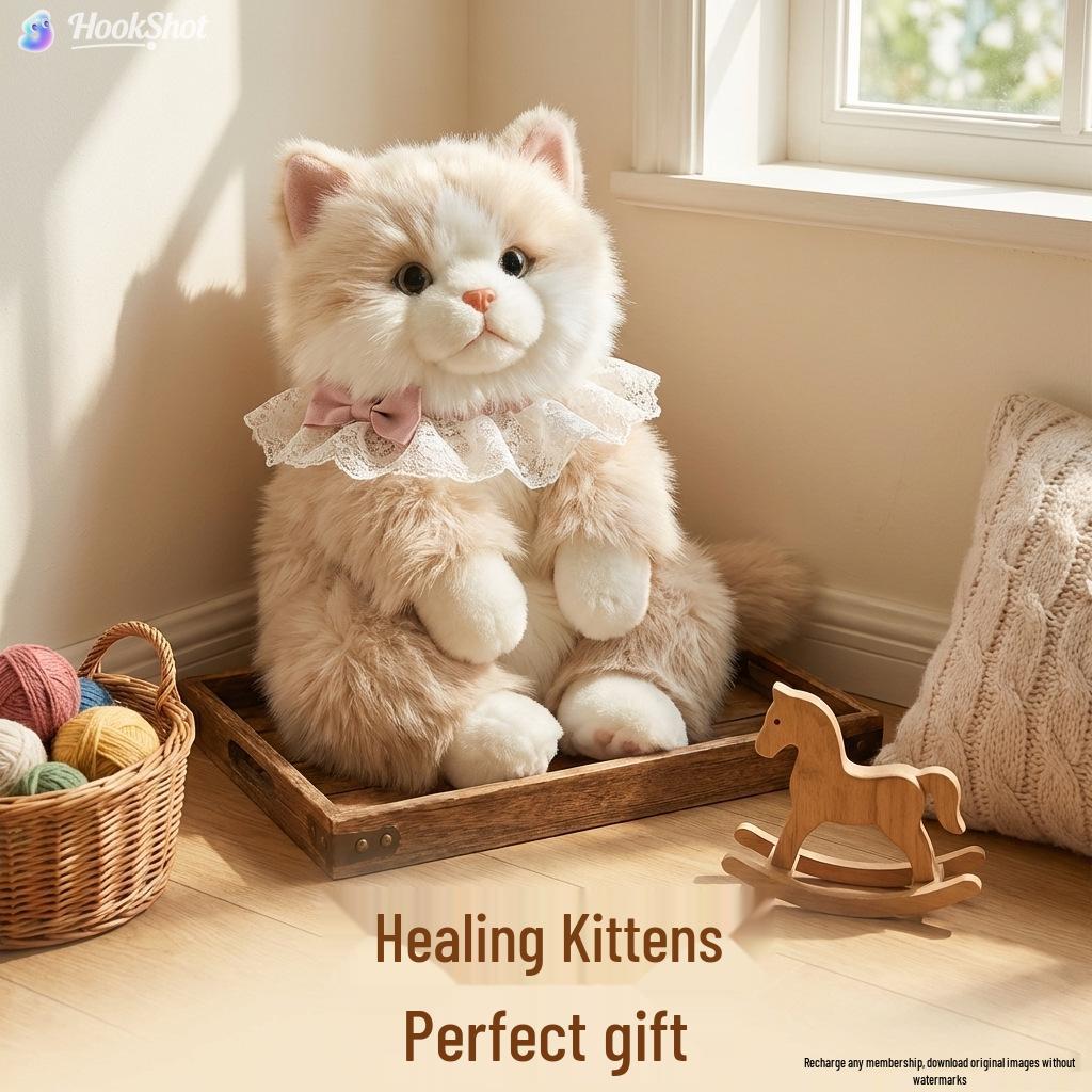 Adorable Plush Cat Backpack Cloth Doll - Perfect Gift for Girlfriend