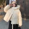 Winter Herfst Dames Los Lichtgewicht Warm Met Capuchon Dons Katoen Jas Casual Parka Overjas Mode Buitenkleding