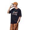 Li-Ning Loose Round Neck Breathable Student Style Versatile Letter Print Cycling Running Casual Sports Short Sleeve T-Shirt Unisex Tops ATBS770-2