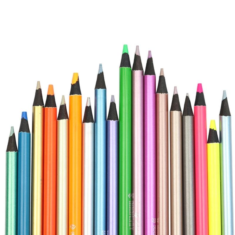 12/18/24 Color Art Supplies Metallic Colored Pencil Set Drawing Pencils Sketching Pencils Classroom for Adult