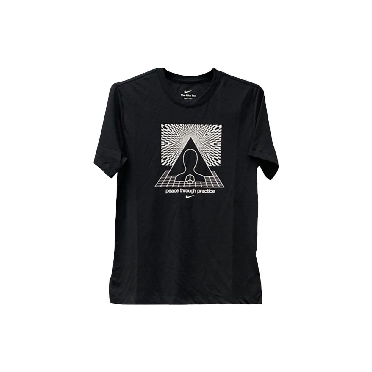 

New Nike Drop Shoulder Sleeve T Shirt Men s Black DD6926-010 L