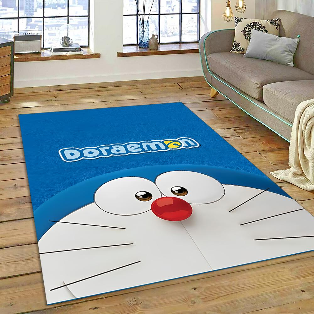 3D D-Doraemon Cartoon Dream Carpet Rug for Living Room Bedroom Home Sofa Decoration,Kids Play Non-slip Floor Mat