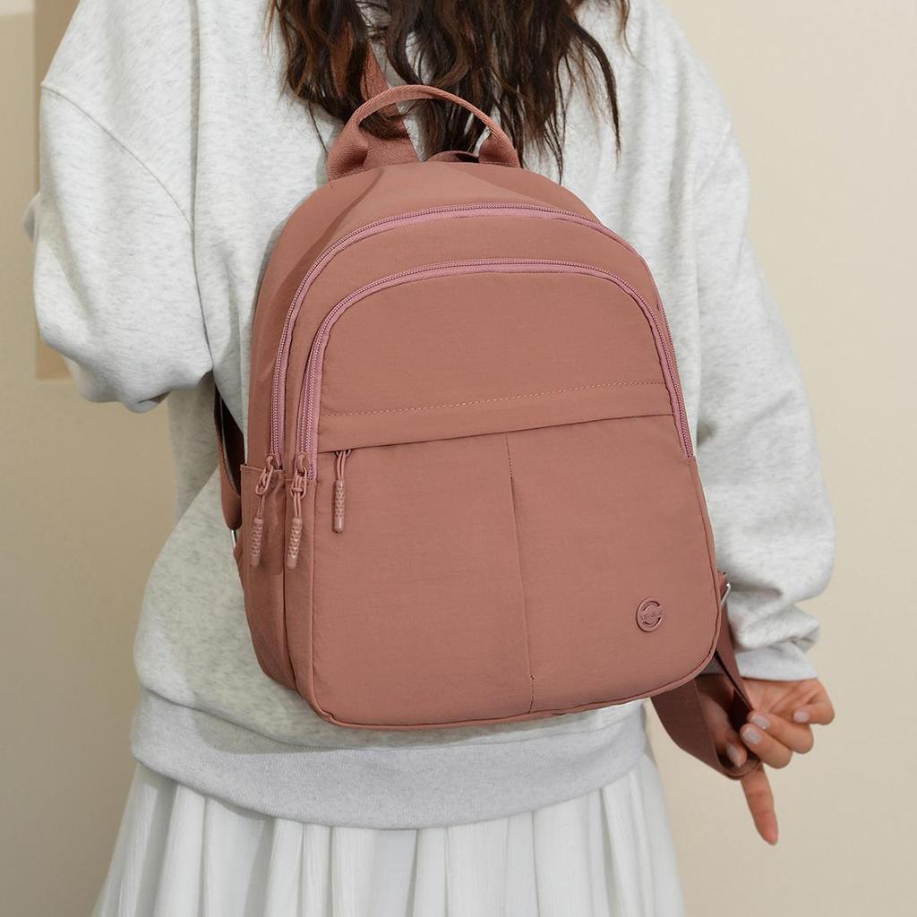 Leichter Rucksack Neuer Stil Damen Minimalistisch Großes Fassungsvermögen Schultasche Reise Multifunktional Kleiner Rucksack