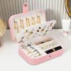 Portable Multifunctional Jewelry Storage Box – Large Capacity for Earrings and Accessories, Japanese Korean Style