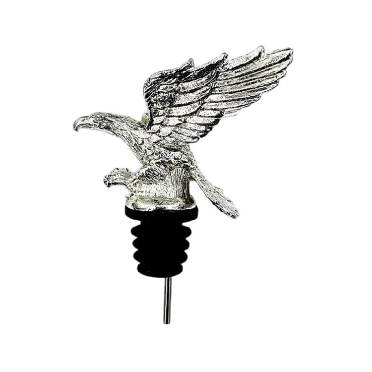 High Quality Zinc Alloy Hawks Wine Spouts Artistic Kitchen Barwares For Mess Release Pouring And Decorative Home Accent