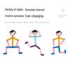 Flexible Bamboo Limbs Wooden Man Puzzle: Kids' Early Education Toy