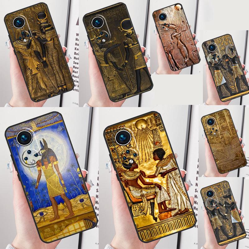Egypt Pharaoh Mural Case For Honor Magic 7 Lite 5 6 Pro Honor 200 50 70 90 Lite X8b X9a X8a X8 X9 X9c X9b Cover