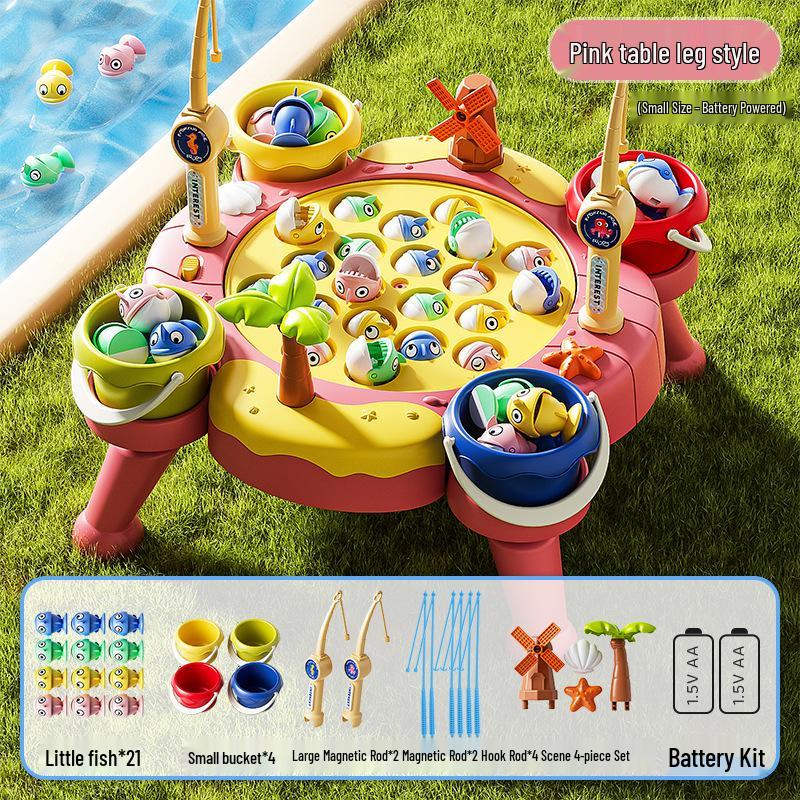 Educational Magnetic Fishing Toy for Toddlers Aged 1-3 Years