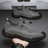 Modische Atmungsaktive Walking-Schuhe für Herren Outdoor Freizeit-Sneaker Ausgehöhlte Herren-Mesh-Schuhe Rutschfest Schnelltrocknend Wading Aqua-Schuhe Sandalen