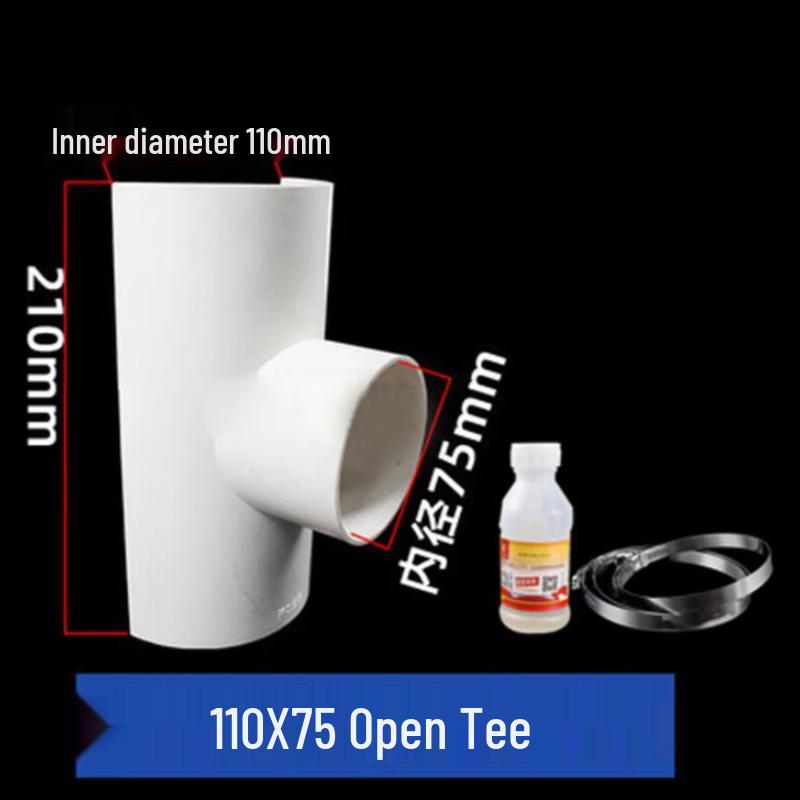 PVC Open Tee Quick Connector