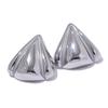 Yhpup 316 Stainless Steel Triangle Stud Earrings Prevent Allergy Metal 18K Gold PVD Plated Versatile Daily Jewelry