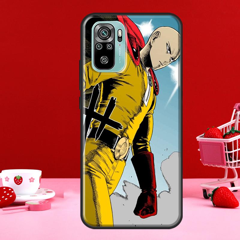 One Punch Man Anime For Redmi Note 10 Pro Case For Redmi Note 11 Pro Note 8 9 Pro 9S 10S 11S 9C 9A 9T Cover