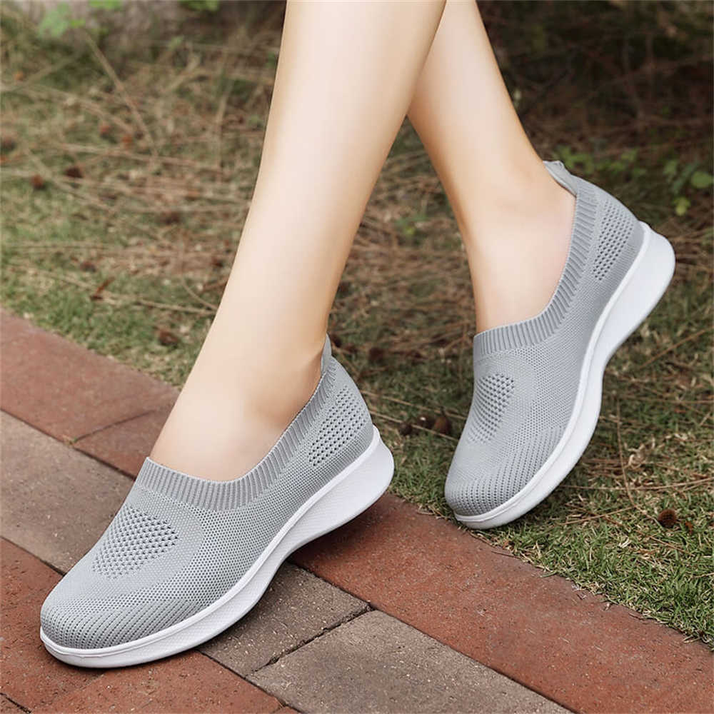 Fashion Number 38 Size 35 Ladies Shoes Boots Woven Tenis Outdoor Luxury Sneakers Woman Sport New High End Cheaper Flatas Foot-wear