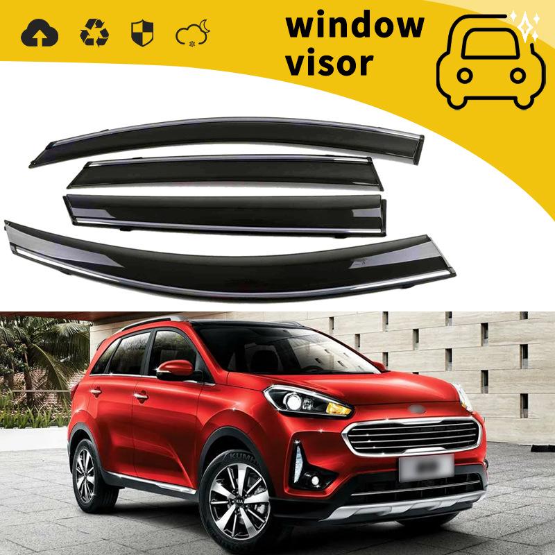 Kia KX Series Door Visors for 2015-2020 Models - Rain Eyebrow Window Decoration
