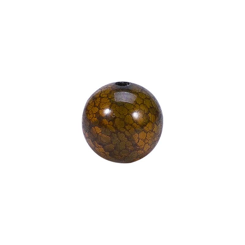 Tea Dragon Agate Round Beads DIY Bracelet Charms 