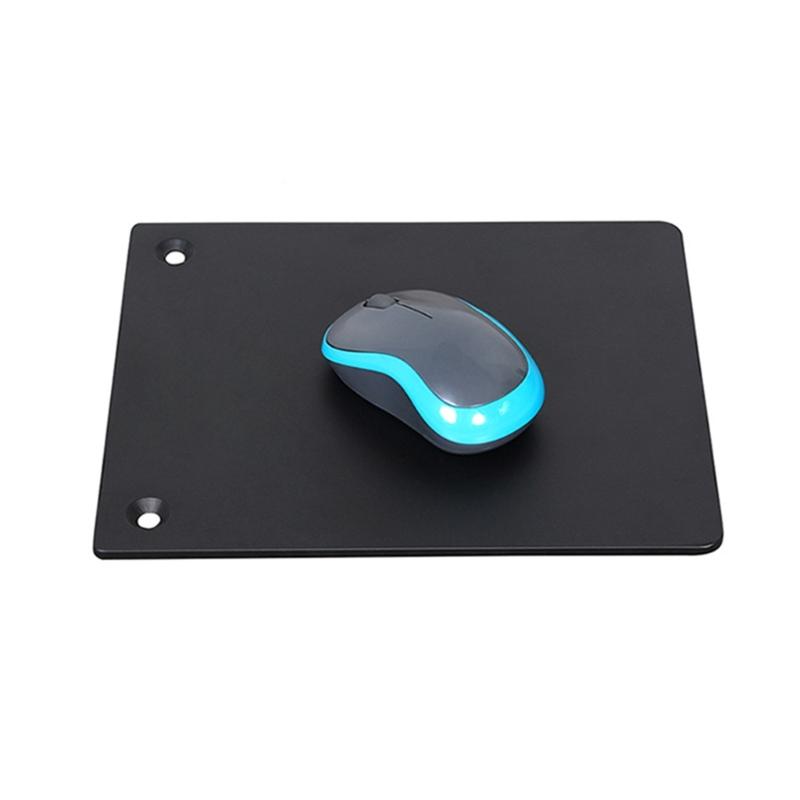 Ergonomic Mouse Platform Metal Extend Mouse Pad Holder For Office Chair Aluminum Alloy Easy To Install