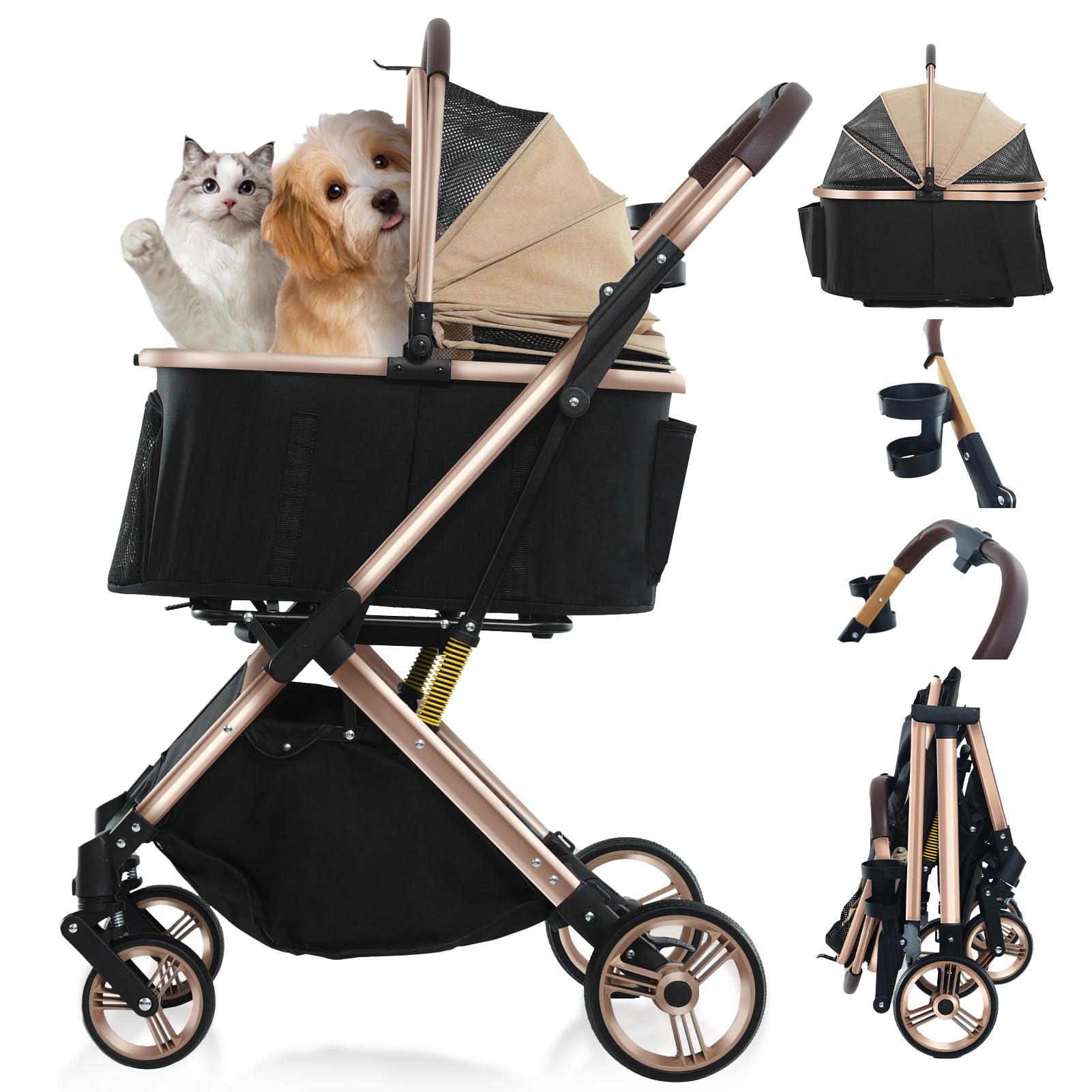 

Cradoa Pet Отдельная собака Pet Собака Грузоподъемность Для открытия собаки и перемещения собаки Легко для больших средних маленьких собак Тележка, Тип, Тележка, Багги, Складная,