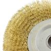 1Pcs Metal Polishing Abrasive Tool Pure Brass Brush  For Metal Derust Wood Deburring