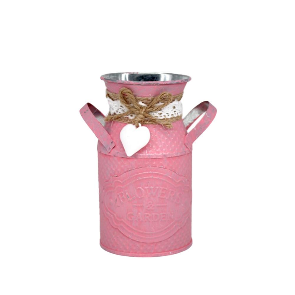 Buy Metal Flower Vase, Vintage Jug Vase, Creative Flower Pot for Home
